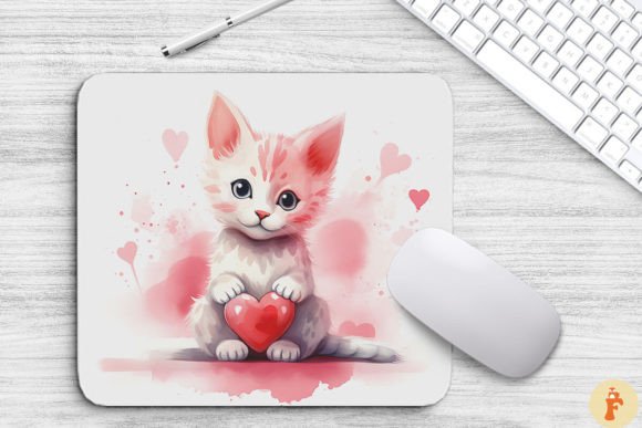 Adorable Cat Valentine Mouse Pad Review