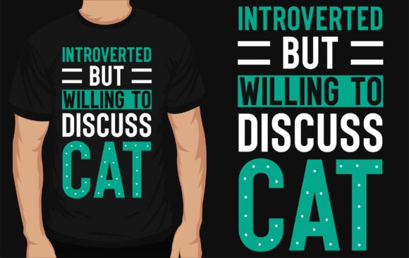 Best Cat Typographic T-shirt Design Review