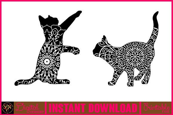 Cat Animal Mandala Embroidery Design Review