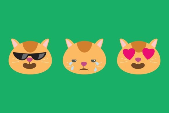 Cat Expression Icon Review for Embroidery Projects