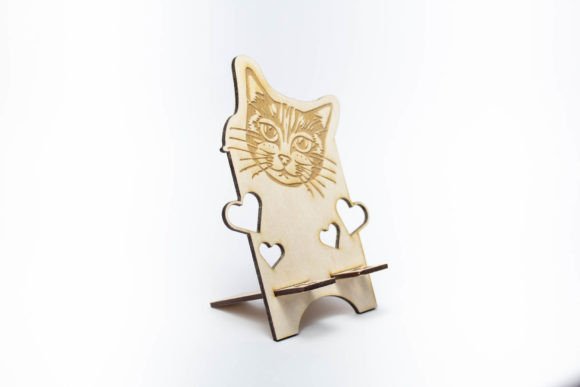 Cat Head Phone Stand Embroidery Design Review