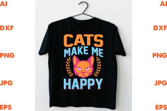Cat Make Me Happy Embroidery Design Review