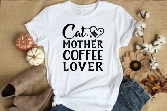 Cat Mother Coffee Lover T-Shirt Design Review