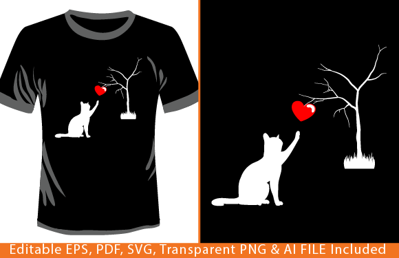 Cat Toy Shirt Valentine’s Day T-Shirt Design Review