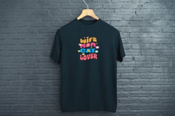 WIFE MOM CAT LOVER- CAT MAMA RETRO Embroidery Review